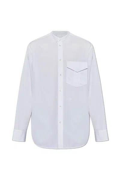 JIL SANDER JIL SANDER FLAP POCKET LONG-SLEEVED SHIRT