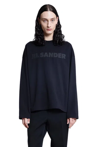 JIL SANDER LONG SLEEVE LOGO T-SHIRT