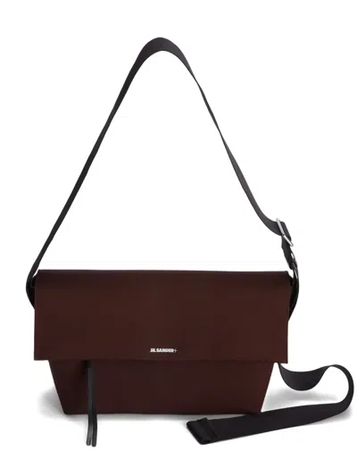 JIL SANDER MEDIUM UTILITY MESSENGER BAG