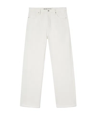JIL SANDER JIL SANDER MID-WAISTED STRAIGHT-LEG TROUSERS
