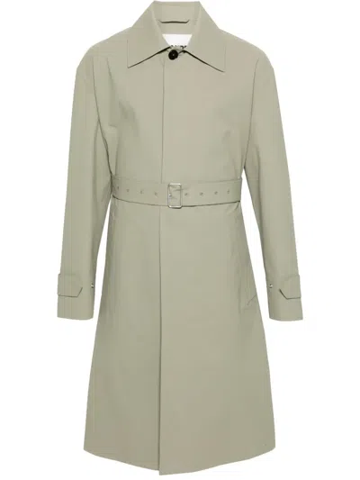 JIL SANDER MIDI TRENCH COAT