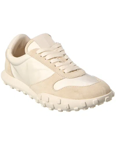 JIL SANDER NYLON & SUEDE SNEAKER