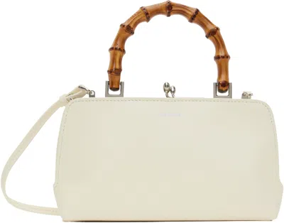 JIL SANDER OFF-WHITE GOJI BAMBOO MINI BAG