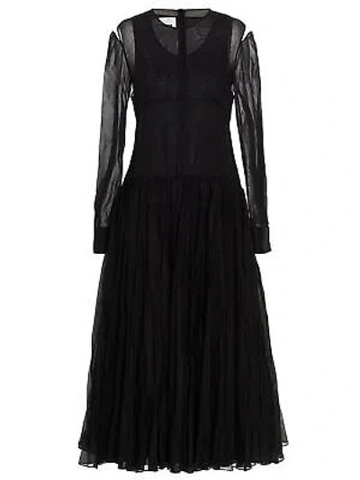 JIL SANDER JIL SANDER PLEATED SKIRT DRESS