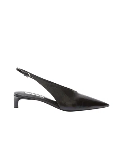 JIL SANDER JIL SANDER POINTED TOE SLINGBACK PUMPS