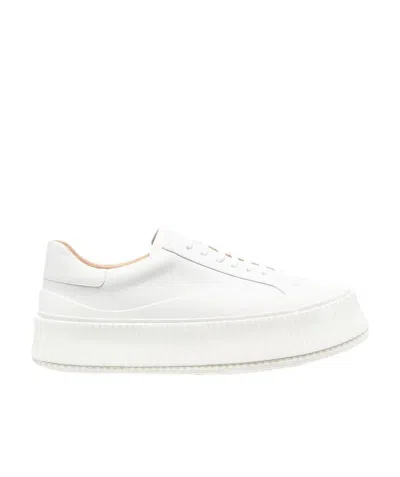 JIL SANDER JIL SANDER ROUND-TOE LOW-TOP SNEAKERS