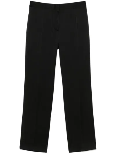 JIL SANDER SATIN TROUSERS