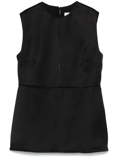 JIL SANDER SATIN VEST
