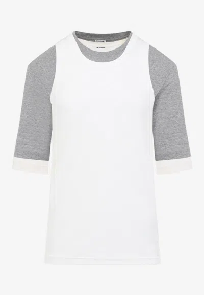 JIL SANDER SHORT-SLEEVED T-SHIRTS - PACK OF 3