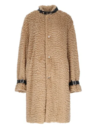 JIL SANDER SINGLE-BREASTED MIDI COAT