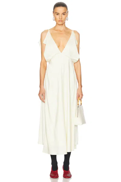 JIL SANDER SLEEVELESS MAXI DRESS