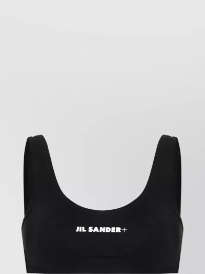 JIL SANDER SLEEVELESS SCOOP NECKLINE ONE PIECE BIKINI TOP