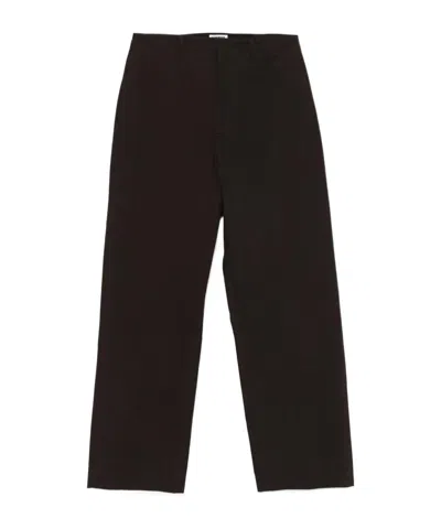 JIL SANDER CANVAS TROUSERS