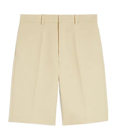 JIL SANDER JIL SANDER PLEAT DETAILED TAILORED SHORTS