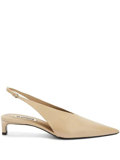 JIL SANDER JIL SANDER TAUPE SNEAKER SHOE