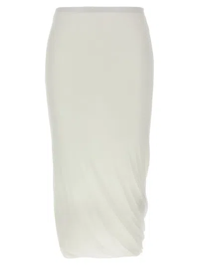 JIL SANDER JIL SANDER 'TWISTED' MIDI SKIRT