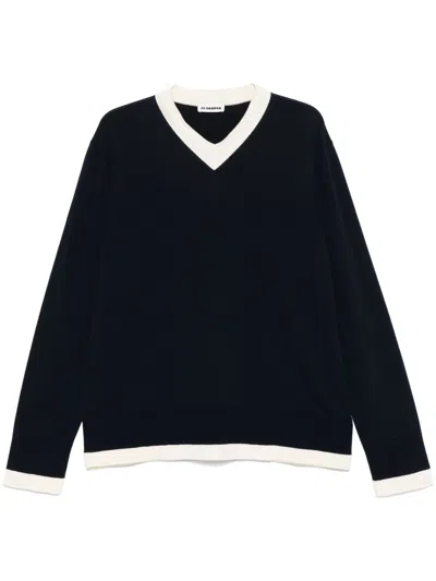 JIL SANDER V-NECK SWEATER