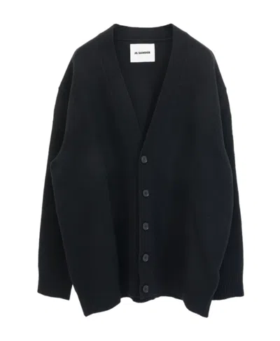 JIL SANDER JIL SANDER V-NECK BUTTON-DOWN CARDIGAN