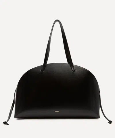 JIL SANDER JIL SANDER WOMEN'S LARGE CURVE BUCKET BAG