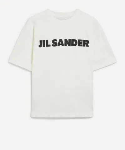 JIL SANDER JIL SANDER WOMEN'S OVERSIZED LOGO T-SHIRT