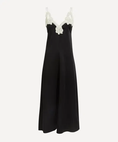 JIL SANDER JIL SANDER WOMEN'S SATIN SLIP DRESS