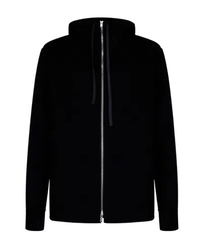 JIL SANDER JIL SANDER ZIPPED HOODED JACKET