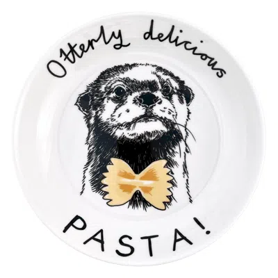 JIMBOBART OTTERLY DELICIOUS PASTA! OTTER PASTA BOWL