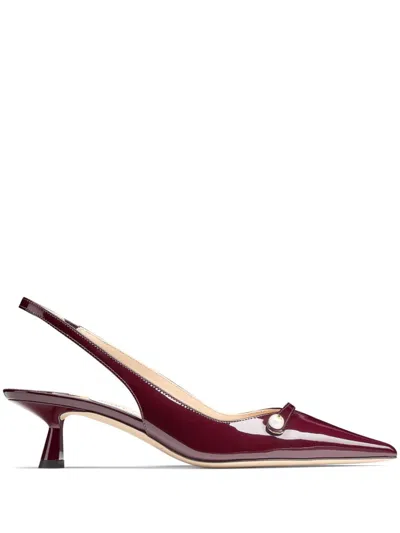 JIMMY CHOO 45MM AMITA SLINGBACK PUMPS