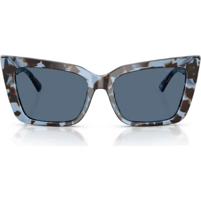 JIMMY CHOO JIMMY CHOO 54MM BUTTERFLY SUNGLASSES