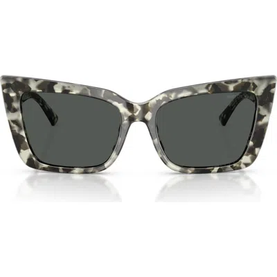 JIMMY CHOO JIMMY CHOO 54MM BUTTERFLY SUNGLASSES