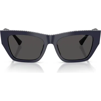 JIMMY CHOO JIMMY CHOO 54MM CAT EYE SUNGLASSES