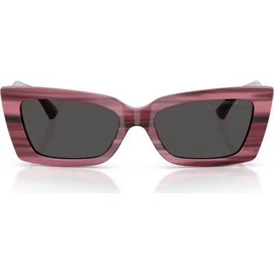 JIMMY CHOO JIMMY CHOO 54MM CAT EYE SUNGLASSES