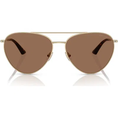 JIMMY CHOO JIMMY CHOO 60MM PILOT SUNGLASSES