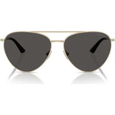 JIMMY CHOO JIMMY CHOO 60MM PILOT SUNGLASSES