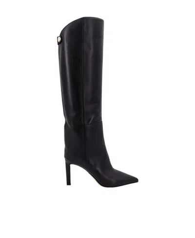 JIMMY CHOO JIMMY CHOO ALIZZE 85 POINTED-TOE BOOTS