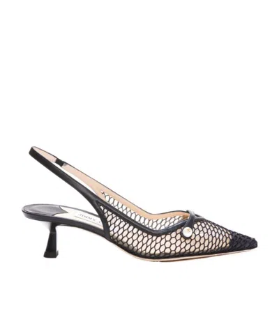 JIMMY CHOO AMITA 45MM SLINGBACK PUMPS