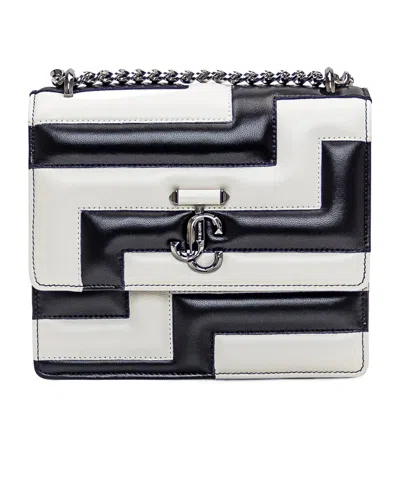 JIMMY CHOO JIMMY CHOO AVENUE QUAD QUILTED SHOULDER BAG