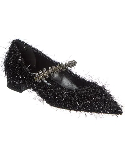 JIMMY CHOO JIMMY CHOO BING TINSEL FLAT