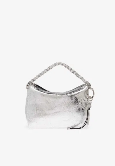 JIMMY CHOO CALLIE VINTAGE METALLIC SHOULDER BAG