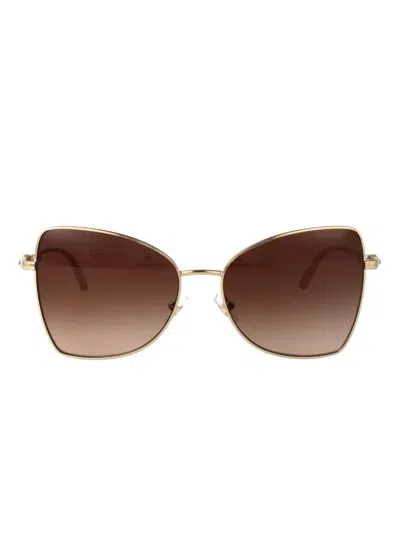 JIMMY CHOO CRYSTAL-EMBELLISHED SUNGLASSES