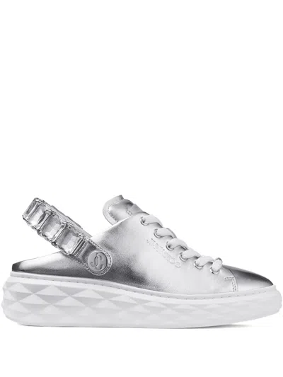 JIMMY CHOO DIAMOND MAXI SNEAKERS