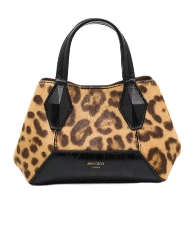 JIMMY CHOO DOUBLE-HANDLE HANDBAG