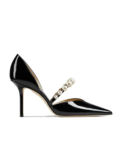 JIMMY CHOO JIMMY CHOO EMBELLISHED POINTED-TOE PUMPS