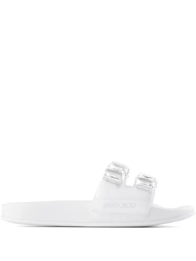 JIMMY CHOO FITZ SLIDES