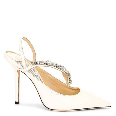 JIMMY CHOO JIMMY CHOO FLOS 100 LEATHER PUMPS
