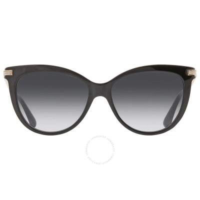 JIMMY CHOO JIMMY CHOO GREY GRADIENT CAT EYE LADIES SUNGLASSES AXELLE/G/S 0807/9O 56