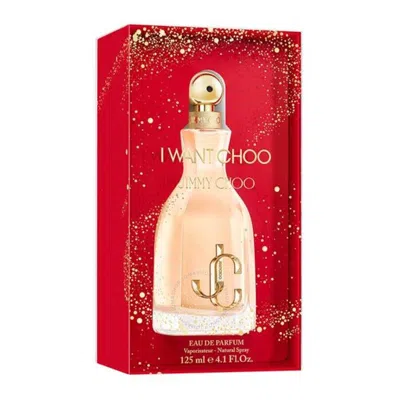 JIMMY CHOO JIMMY CHOO LADIES I WANT CHOO EDP SPRAY 4.2 OZ FRAGRANCES 3386460152587