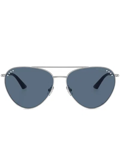 JIMMY CHOO PILOT-FRAME SUNGLASSES