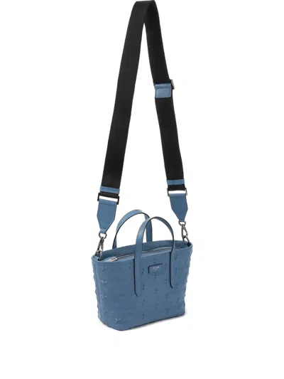 JIMMY CHOO PIMLICO STAR-EMBOSSED TOTE BAG