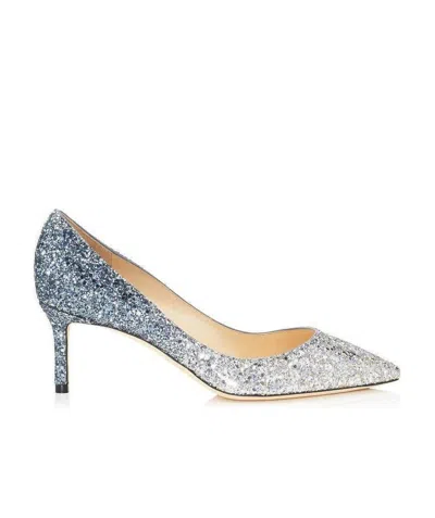 JIMMY CHOO JIMMY CHOO ROMY 60 EMBELLISHED PUMPS